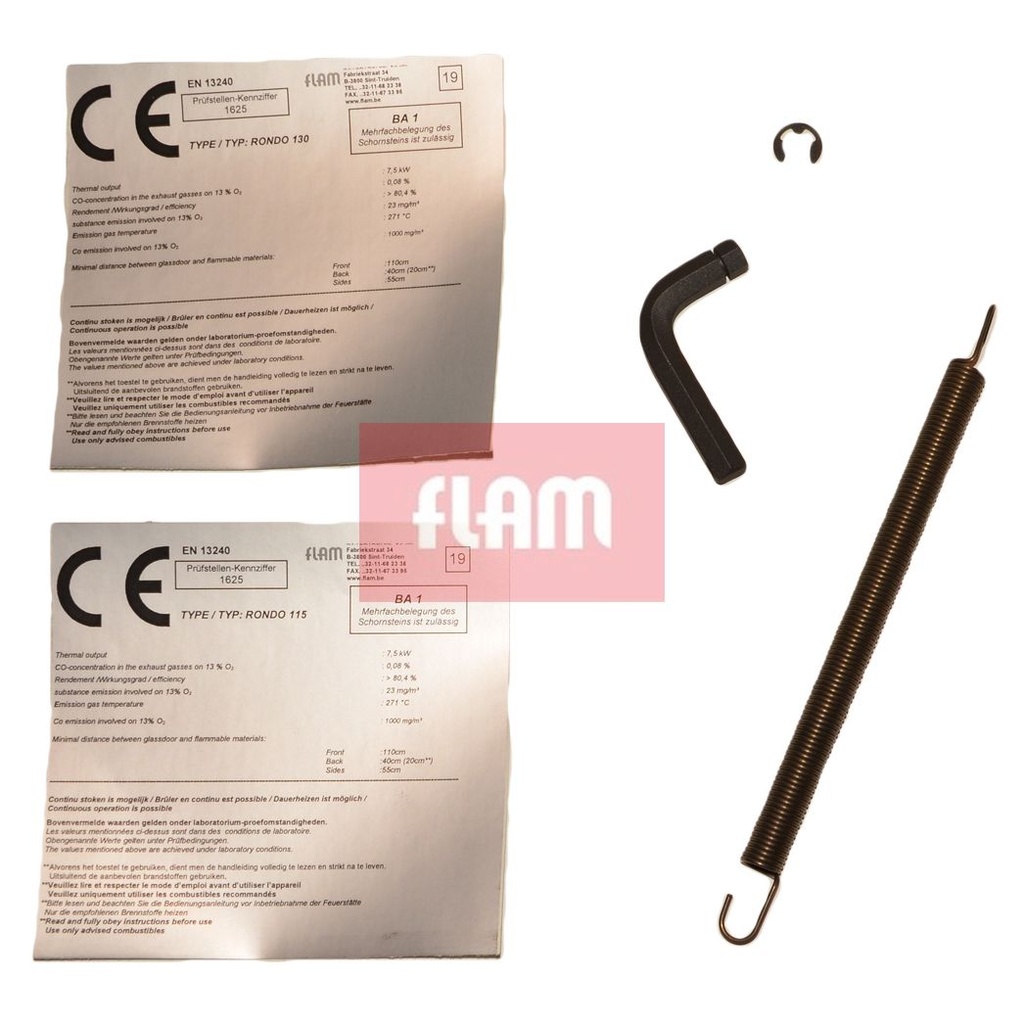 Paket Rondo BA1 (selbstschließende Tür)