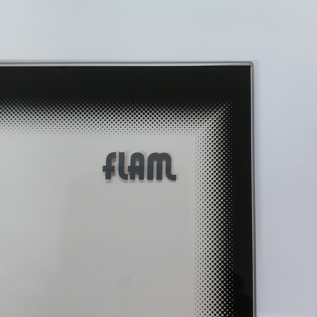 Keramisch bedrukt glas MT+ (MTplus) 68/57 vlak met Embleem
