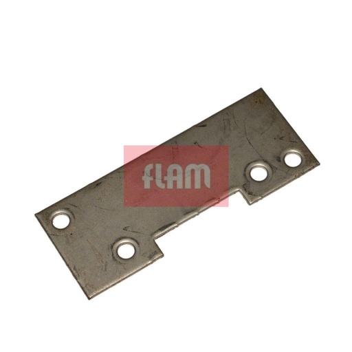 [PL647-0017] Afdekplaatje Waakvlam Bedbrander (Inox)